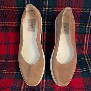 UGG Women's Brown Suede Loafers